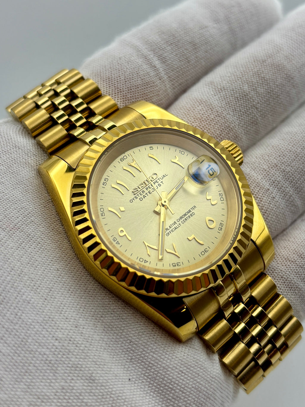 Date Just Arabic Dial Or