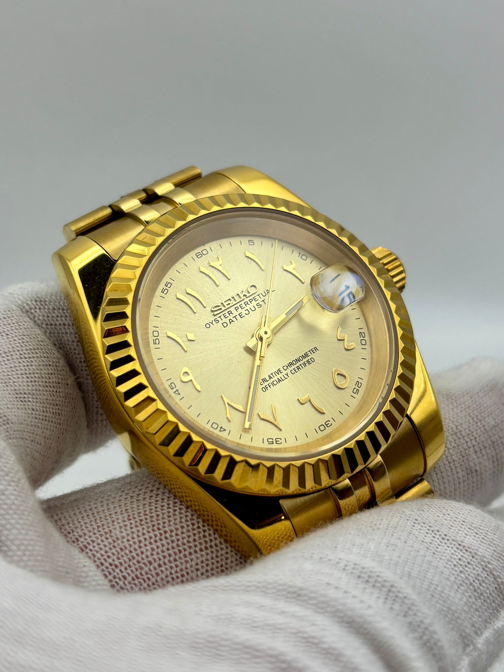 Date Just Arabic Dial Or