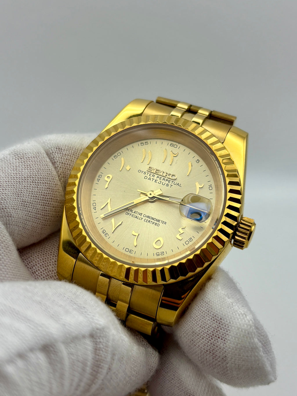 Date Just Arabic Dial Or