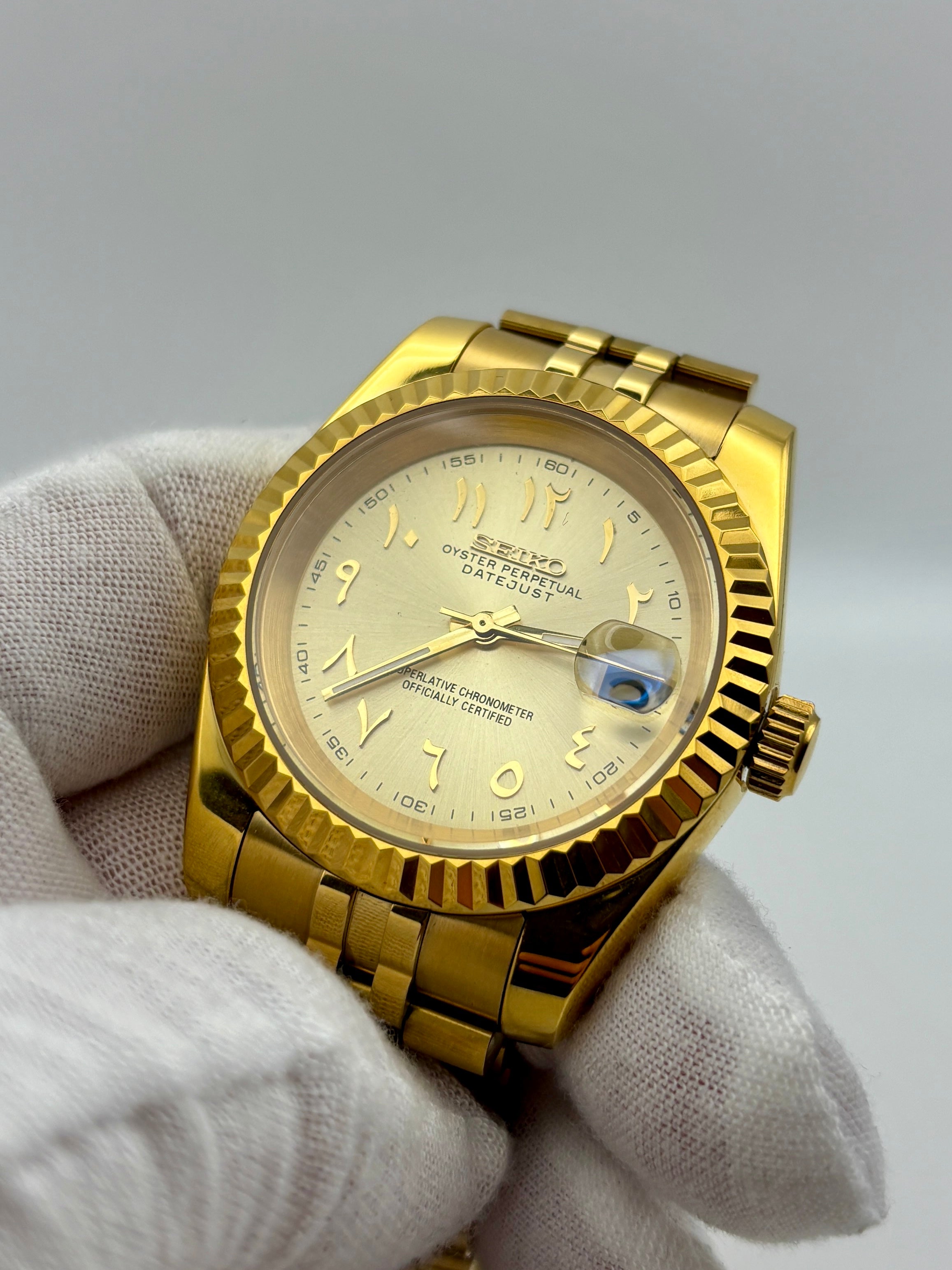 Date Just Arabic Dial Or