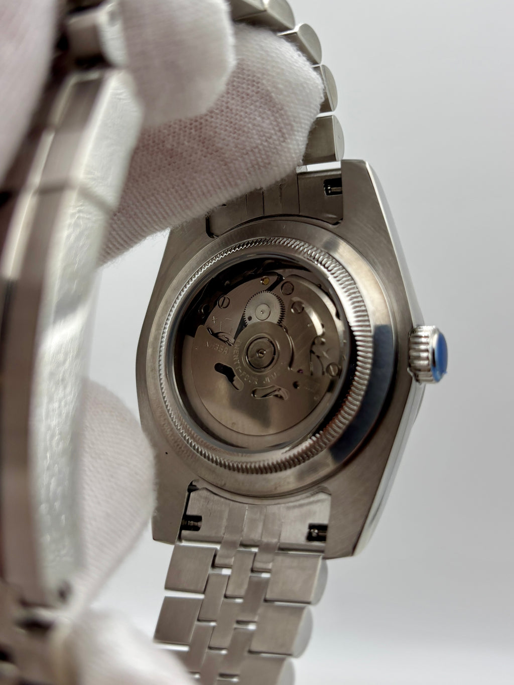 Date Just Stick Dial Noir Smooth