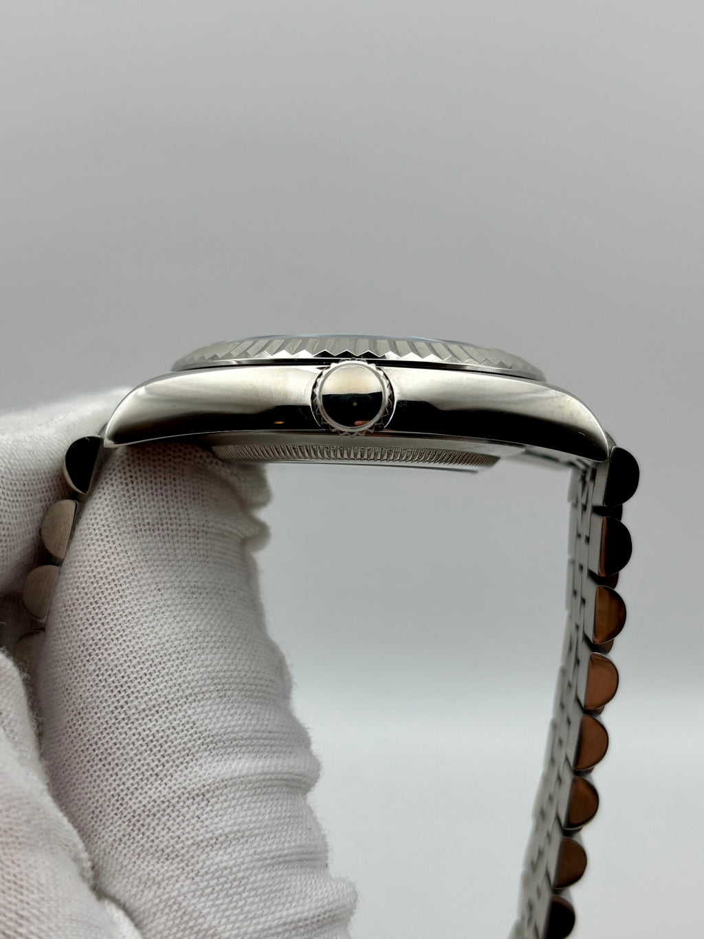 Date Just Arabic Dial Noir