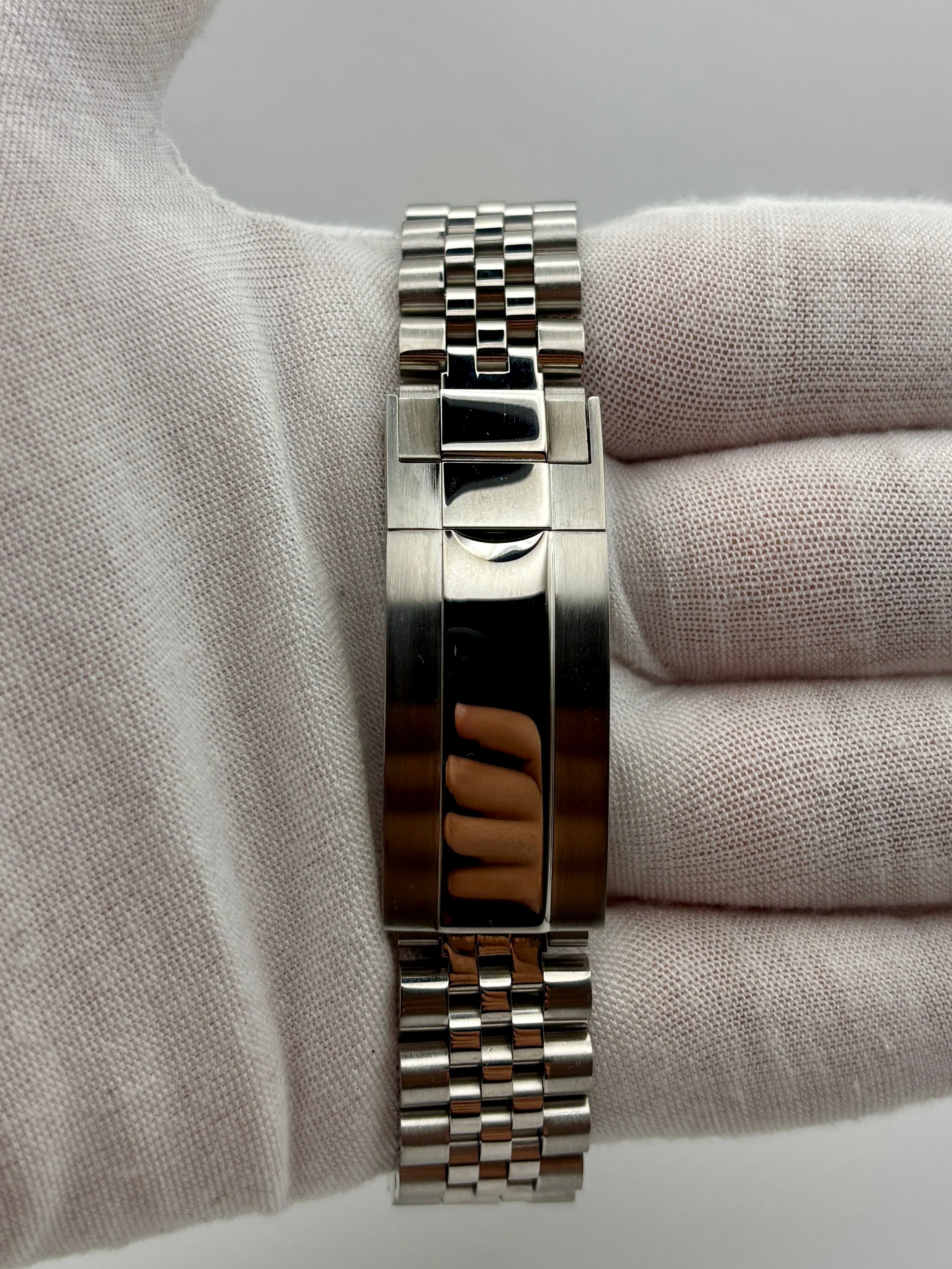 Date Just Arabic Dial Noir