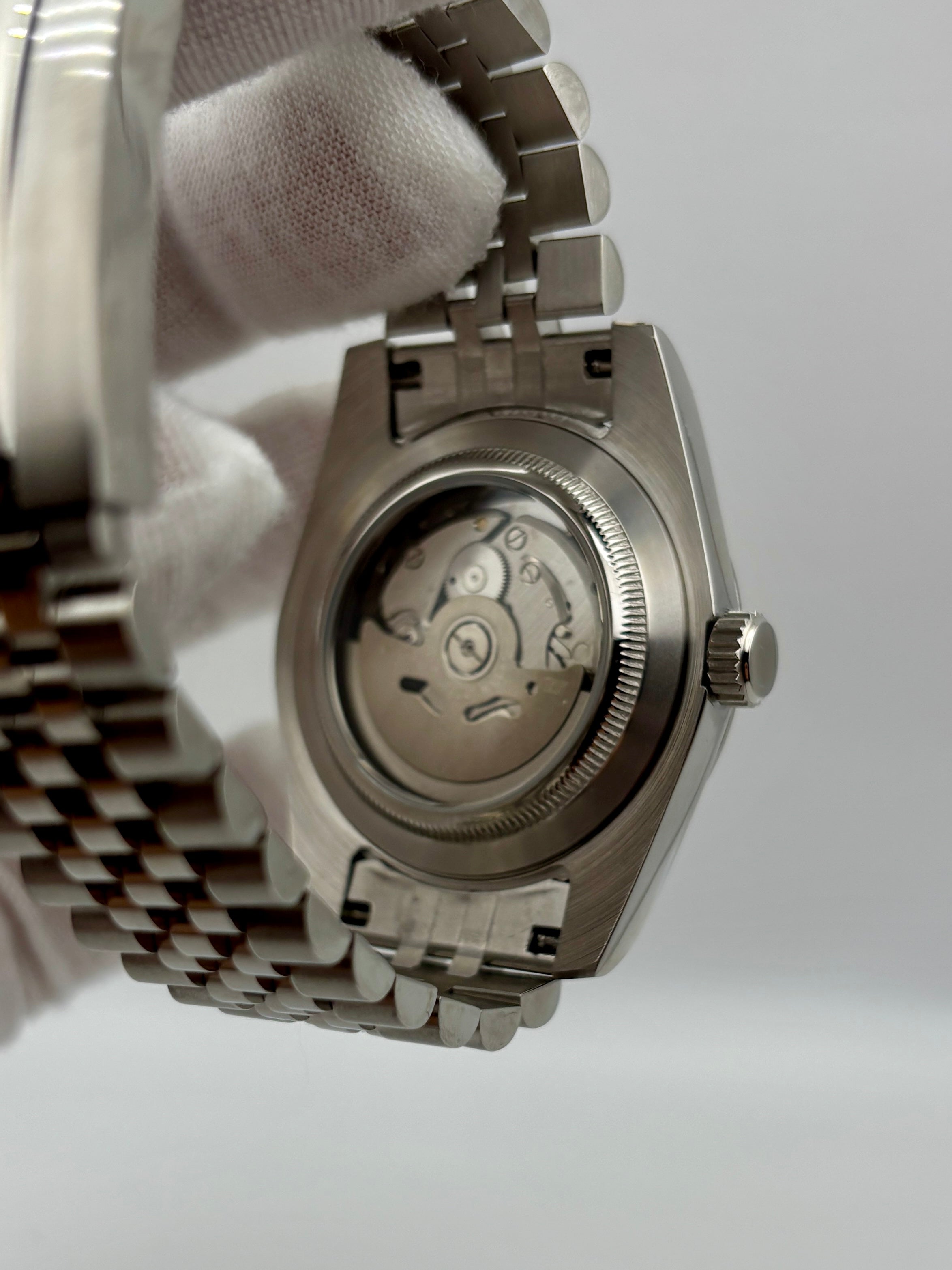 Date Just Arabic Dial Noir