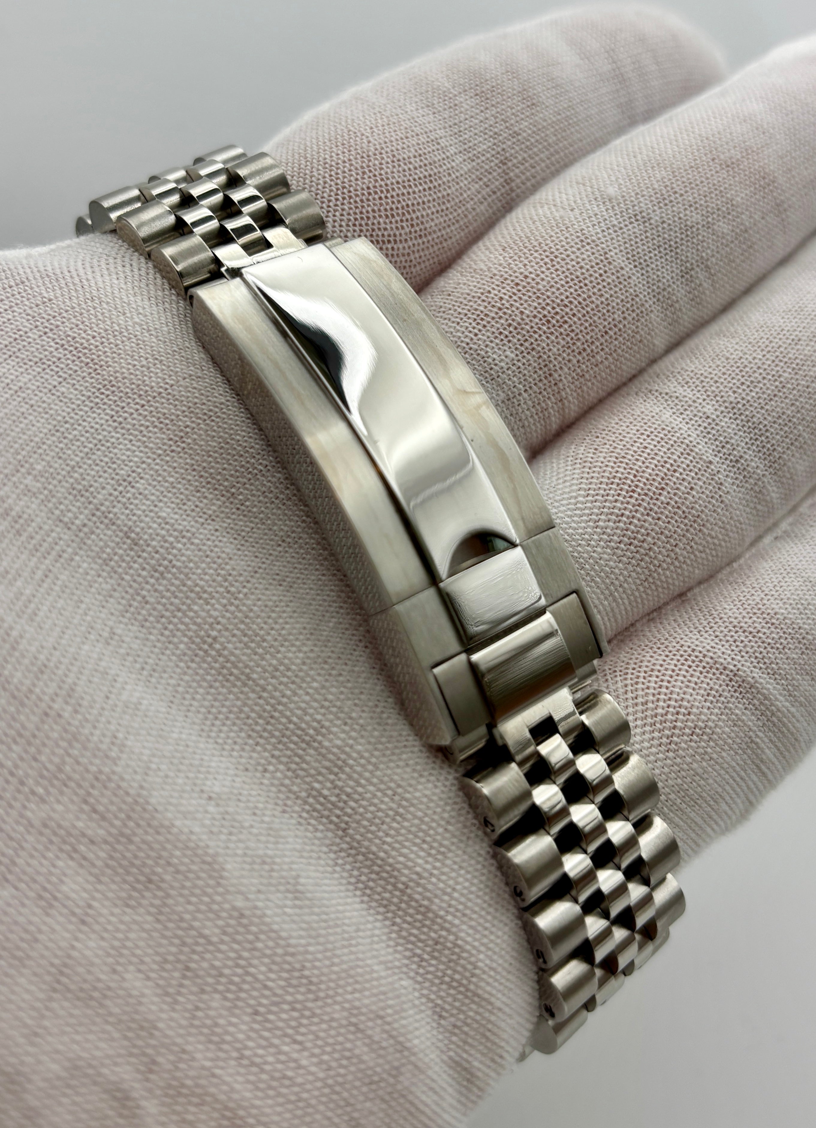 Date Just Arabic Dial Bleu